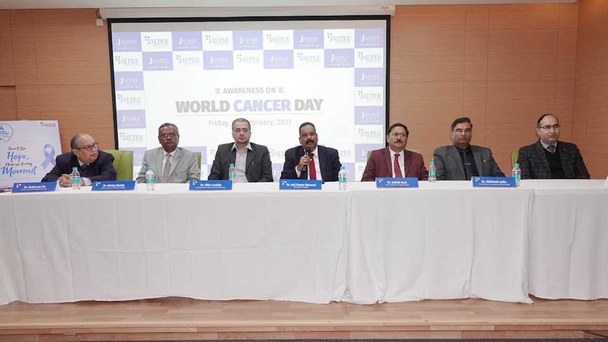 विश्व कैंसर दिवस के अवसर पर आयोजित किया गया जागरुकता कार्यक्रम